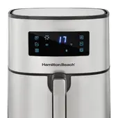 HAMILTON BEACH - Freidora de Aire Digital de 5.5 litros 35075 Gris