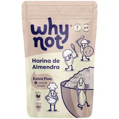 WHY NOT - Harina Almendras Sin Gluten X 250g