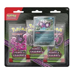 POKEMON - CARTAS DE TCG SCARLETVIOLET SHROUDED FABLE-3PK BLISTER SPA