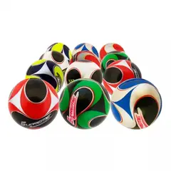 GENERICO - Pelotas Antiestres Futbol Soccer Multicolor X 12 Unidades