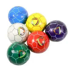 GENERICO - Pelotas Antiestres Futbol Soccer Mundial Color X 12 Unidades