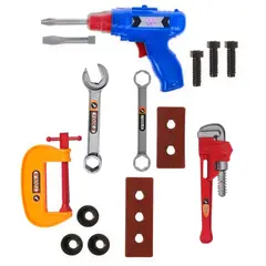 GENERICO - Juguete Niños Set De Herramientas Juego Kit Taladro Llave