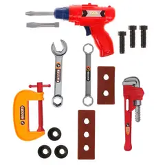 GENERICO - Juguete Niños Set De Herramientas Juego Kit Taladro Llave