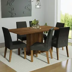 MADESA - Juego de Comedor Renata con 6 Sillas Oxfor