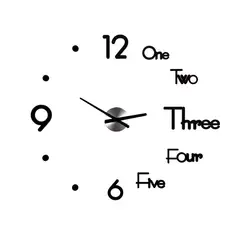 ENFANT'ASY - Reloj De Pared 3d Decorativo Moderno Grande 100 X 100 Hogar