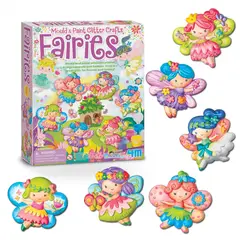 4M - KIT DE MOLDEO Y PINTURA - HADAS BRILLANTES