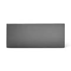 BANZAY - Cabecero Liso Semi Doble Gris