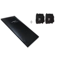 LAVEF - COLCHONETA DEPORTIVA + PESAS TOBILLERAS 2K
