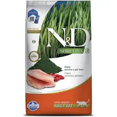 GENERICO - Alimento Alimento N&D Gato Adulo Spirulina Tilapia X1500g