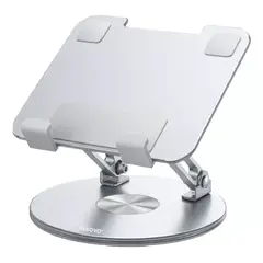 GENERICO - Base Pc Tablet Soporte Ajustable Giratorio Corporativo Metal
