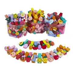 GENERICO - Pinza Gancho Niña - Accesorio Cabello - Set X 26