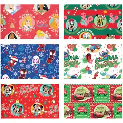 PRIMAVERA - Rollo Papel Regalo Navideño Disney 2M x 70CM
