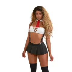 GUIA CEREZA - Disfraz Colegiala Luci Cereza Lingerie