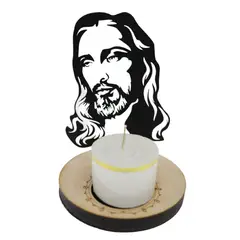GENERAL - Porta Vela Religioso De Proyección De Jesus Pequeño Con Velon
