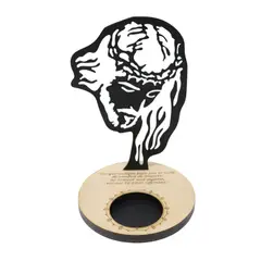 GENERAL - Porta Vela De Proyección De Jesús Rostro Caído Pequeño Con Velón