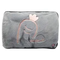 GENERICO - Bolsa Cojín Almohada Calienta Agua Eléctrica Gris