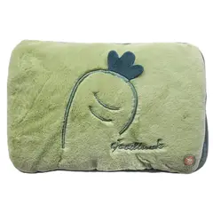GENERICO - Bolsa Cojín Almohada Calienta Agua Eléctrica Verde