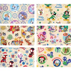 PRIMAVERA - Papel Regalo Navideño Kraft 2M x 70CM
