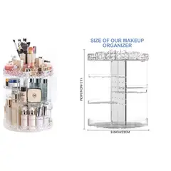 SKY - Organizador De Maquillaje Miserwe De Rotacin De 360 Grados