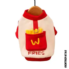 GENERICO - Camisa de McDonald para mascotas