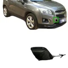 GENERICO - Accesorios chevrolet tracker tapa gancho bomper delantero