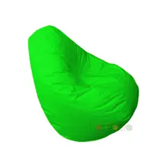 MUEBLES FANTASIA - Puff Pera Lona Mediano Verde Manzana Muebles fantasía