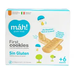 MAH - Galletas Mah! First Sin Gluten + 6 X 125G
