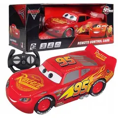GENERICO - Carro Rayo Mcqueen Cars Control Remoto Juguete + Baterias
