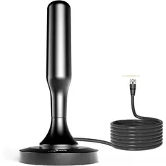 GENERICO - Antena Tdt Full Hd Portatil 360 Grados Potencia 4db 5 Metros