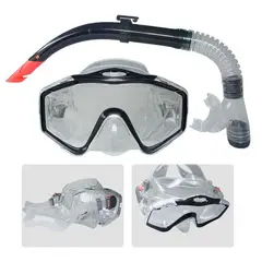 GENERICO - Set De Careta Y Snorkel Swimmer Kit Natación Buceo Silicona