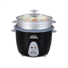 HOME ELEMENTS - Olla Arrocera de 1,8 Libras Negra