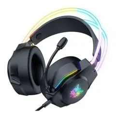 JALTECH - Audífonos Gamer Rgb Jal-x26 Con Micrófono Sonido Envolvente Negro