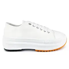 PRICE SHOES - Tenis Moda Mujer 622C62F1030BLANCO