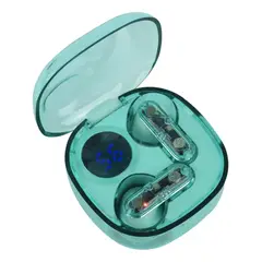 JALTECH - Audífonos Inalámbricos Tws Free Plus Con Sonido Envolvente Verde