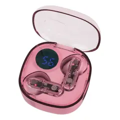 JALTECH - Audífonos Tws Cancelación De Ruido Y Tecnología Inalambrica Rosa