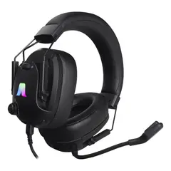 JALTECH - Diadema Gaming Con Sonido 71 Y Rgb Para Switch Negro