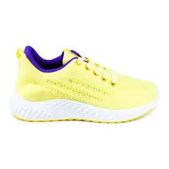 PRICE SHOES - Tenis Moda Mujer 622YJ21-333AMARILLO
