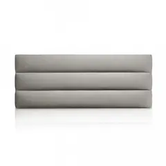 BANZAY - Cabecero Boston Sencillo Gris