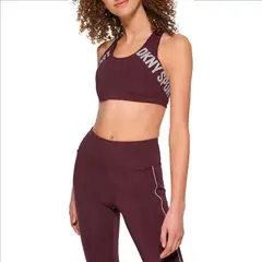 DKNY - Top Para Mujer Cut Marrón Casual Con Algodón Moda