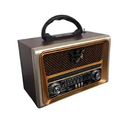 GENERICO - Radio NS 8189 BT Parlante Vintage Bluetooth