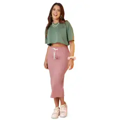 ATYPICAL - Conjunto Mujer Rosa 9654