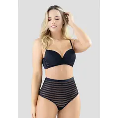FORMAS INTIMAS - Conjunto Mujer Negro Fi 102346