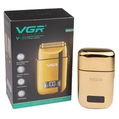 VGR - Afeitadora Shaver 338 Recargable Digital Profesional
