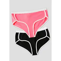 FORMAS INTIMAS - Cachetero Paq X2 Mujer Multicolor Fi 104689