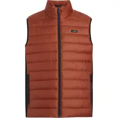CALVIN KLEIN - Chaleco naranja con relleno de poliéster reciclado