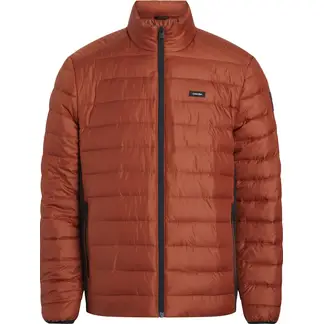 CALVIN KLEIN - Chaqueta naranja de plumas de materiales reciclados