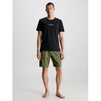 CALVIN KLEIN - Conjunto multicolor de shorts de pijama