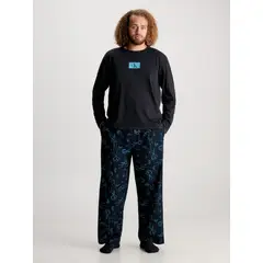 CALVIN KLEIN - Conjunto negro de pijama - CK96