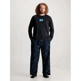 CALVIN KLEIN - Conjunto negro de pijama - CK96