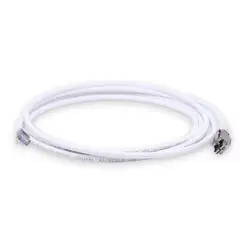 SIEMON - Patch Cord F/UTP T4A-S03M-B02L Marfil con Blanco 3m